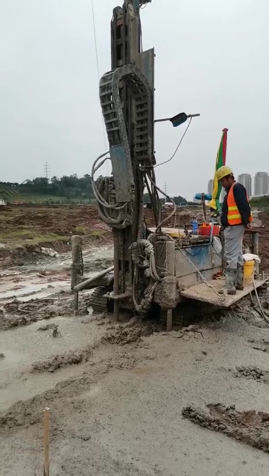 洛阳老城区双管旋喷桩